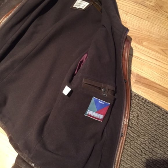 Lone Pine Men's leather jacket Size 42 - Picture 2 of 4